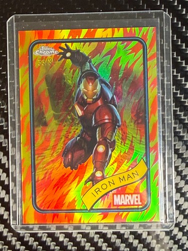 Topps marvel chrome iron - 25,