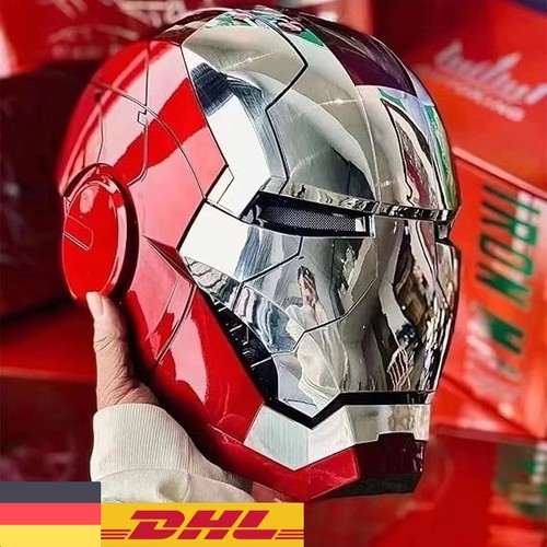 Casco autoking iron man mk5 - man,
