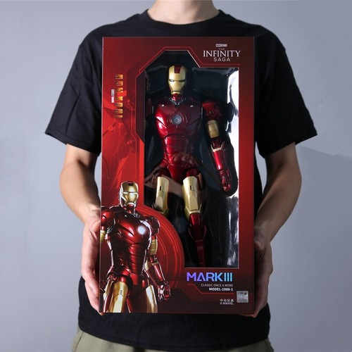 Grande statuetta iron man - statuetta,