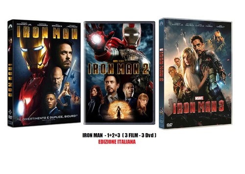 Bundle marvel iron - bundle, dvd):