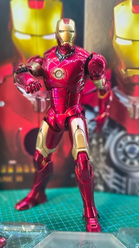 Action figure marvel iron man - figure,