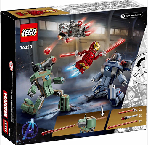 Lego marvel iron man - lego, &