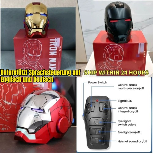 Casco iron man - iron, mk5