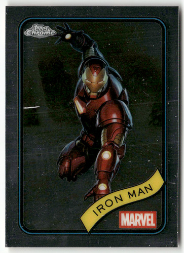 Scheda topps marvel chrome - scheda,