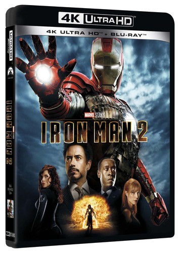 Iron man blu - man, 4k