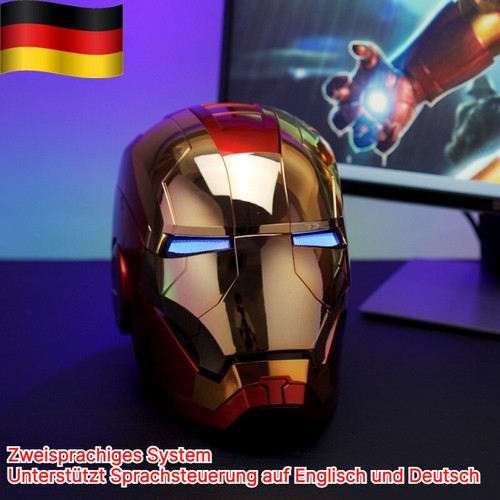 Casco iron man mk5 gold - iron,