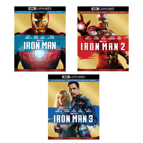 Iron man new - 1-3, (4k)