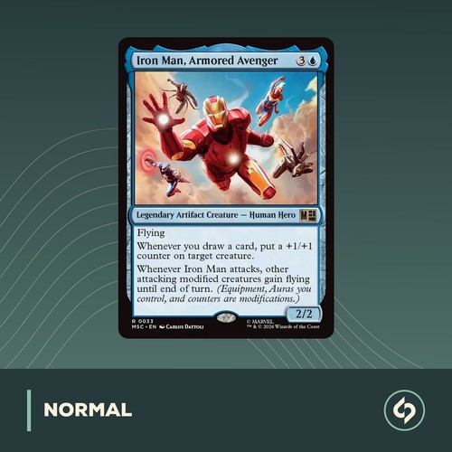Mtg iron man - iron, vendicatore